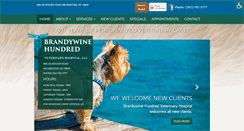 Desktop Screenshot of brandywinehundredvets.com